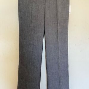 Calvin Klein Charcoal Pinstripe Dress Pants Womens Size 10 NWT